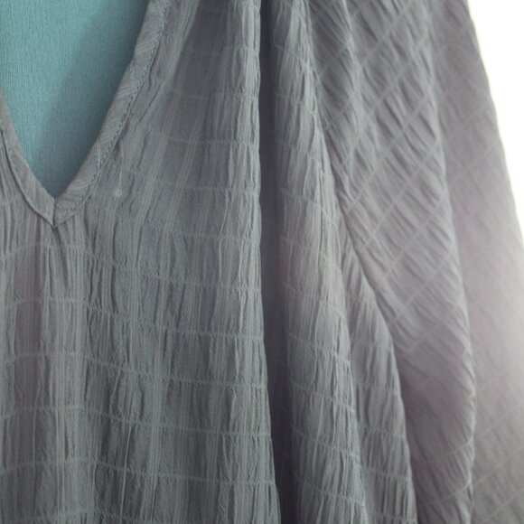 Anthropologie x Mare Mare Long Sleeve Tiered V-Neck Dress Size Medium - Picture 3 of 8